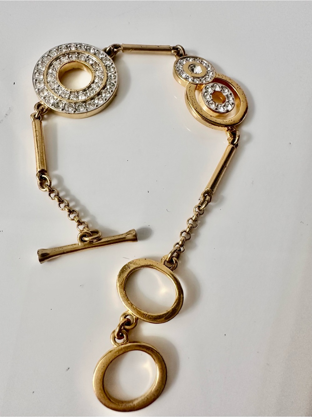 Swarovski bracelet with crystals - AUTHENTIC